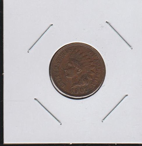 1902 Indian Head (1859-1909) (Full Liberty) Penny Choice About Uncirculated Details