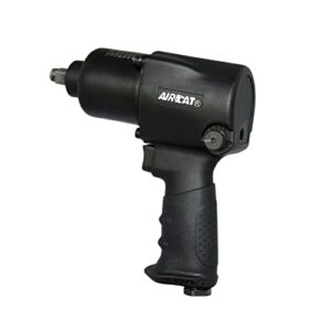 aircat pneumatic tools 1431: 1/2-inch impact wrench 1,000 ft-lbs - standard anvil