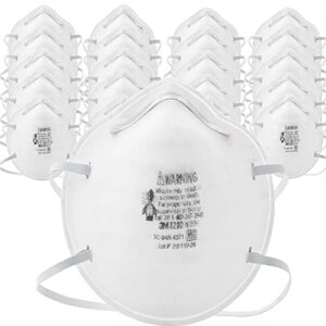 3m personal protective equipment 50051131070238 8200 n95 disposable particulate respirator, 20/dispenser (pack of 20)