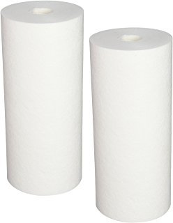 CFS – 2 Pack Heavy Duty Sediment Water Filter Cartridges Compatible DGD-5005 Models – Remove Bad Taste & Odor – Whole House Replacement Water Filter Cartridge - White