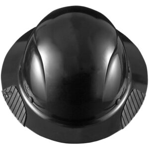 lift safety hdf-15kg dax hard hat, black full rim, class g