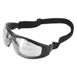 MAGID Z87 Goggles | Anti-Fog Goggles with a Foam Liner, Integrated Nose Pad & Elastic Headband (1 Pair) (G919AFIO)