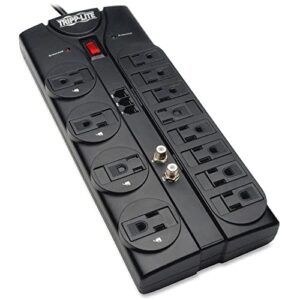 tripp lite tlp1208teltv protect it! 12-outlet surge protector