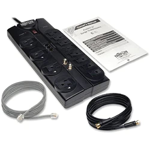 Tripp Lite TLP1208TELTV Protect It! 12-Outlet Surge Protector