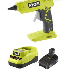 Ryobi 18-Volt ONE+ Cordless Full Size Glue Gun with Charger and 18-Volt ONE+ Lithium-Ion Battery (Bundle)