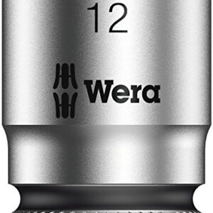 Wera Tools 05003883001 Belt 4 Sock Set 1/4" drv 9 Pieces, One Size, Multi