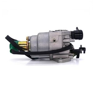 FitBest Carburetor w/Solenoid Fuel Line Filter for Honda GX390 5KW 13HP GX340 11HP Chinese 188F Generator Engine