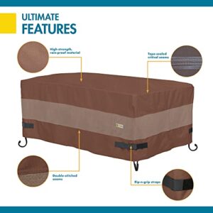 Duck Covers Ultimate Waterproof Rectangular Fire Pit Cover, 56 Inch