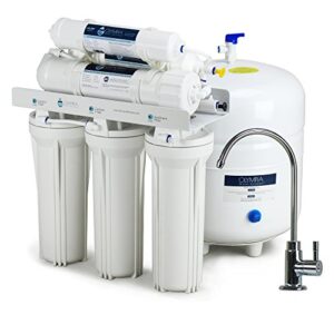olympia water systems alkaline remineralization reverse osmosis water filtration system with 80gpd membrane - increases water ph