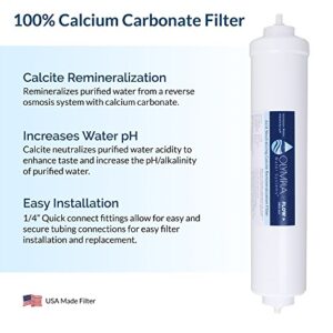 Olympia Water Systems Alkaline Remineralization Reverse Osmosis Water Filtration System with 80GPD Membrane - Increases Water pH