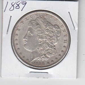 1889 Morgan Silver Dollar Coin - Circulated $1 Extremely Fine