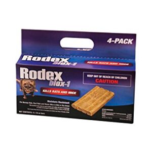 Rodex 116349 Blox-1, 4x16 oz Bars
