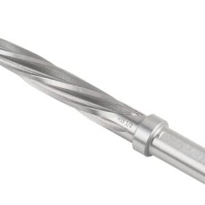 Accusize Industrial Tools High-Speed Steel Spiral Flute Aligning Reamer, 1/2" Cutting Diameter, 1/2" Shank Diameter, 0522-0012