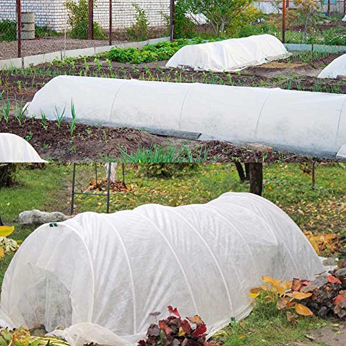 punada Plant Covers Freeze Protection, 8Ft x 24Ft Plant Cover for Winter Frost Cloth Plant Freeze Protection Frost Cover Blanket Row Cover for Vegetables Raised Beds Cold Weather(Frame not Include)