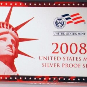 2008 S Silver US Proof Set 14 PCS Come in Original US Mint Packaging Proof