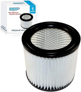 hqrp cartridge filter compatible with shop-vac h87 h87s series h87s450 h87s550a h87s650c h87s600cr brute 5 gallon wet dry vacuum
