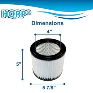 HQRP Cartridge Filter compatible with Shop-vac H87 H87S series H87S450 H87S550A H87S650C H87S600Cr Brute 5 Gallon Wet Dry Vacuum