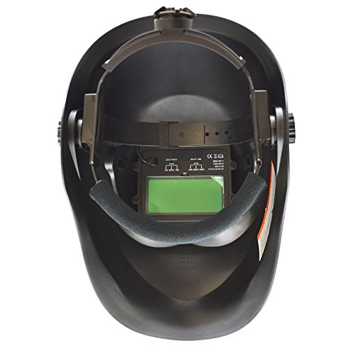 Auto Darkening Welders Helmet Mask Welding Grinding Blue & 3 x Lens Cover