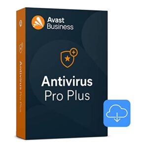 avast business antivirus pro plus 2021 | 1 device, 1 year | cloud security for pc, mac & servers [download]