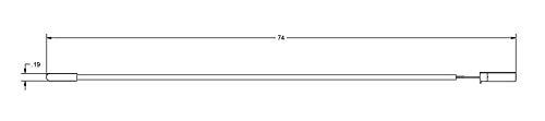 Wholesale Sensors Replacement for Traulsen 334-60405-02 Green Cabinet Temperature Sensor 74" 24 Month Warranty