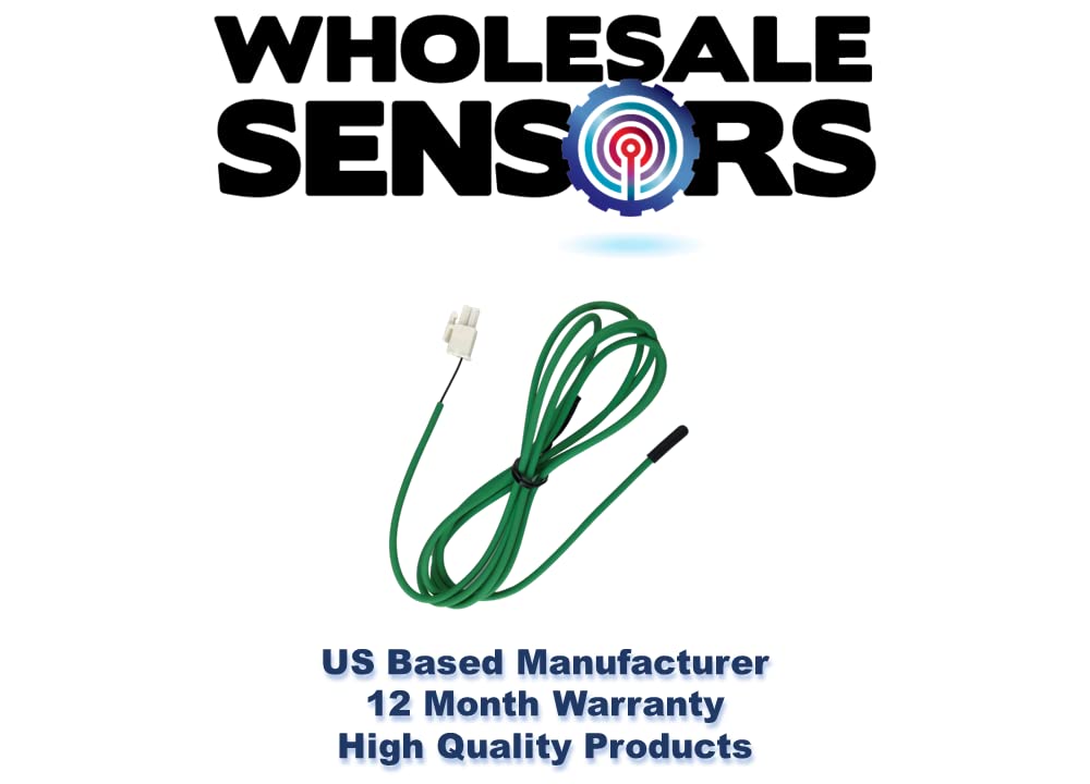 Wholesale Sensors Replacement for Traulsen 334-60405-02 Green Cabinet Temperature Sensor 74" 24 Month Warranty