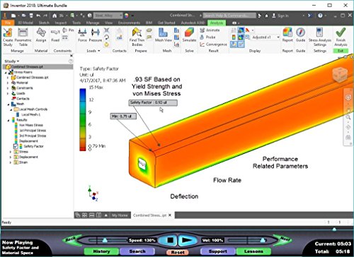 Autodesk Inventor 2017-18: FEA Made Simple – Video Training Course