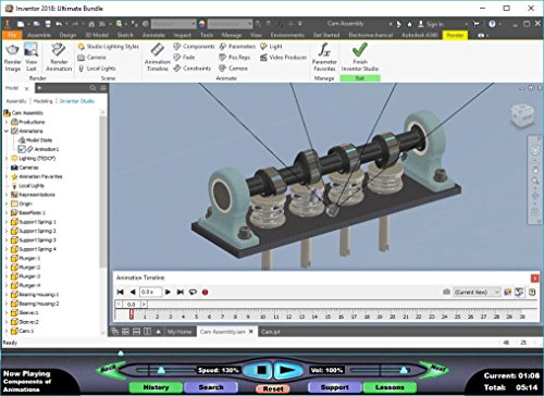 Autodesk Inventor 2017-18: Inventor Studio Made Simple – Video Training Course