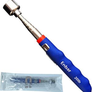 20lbs Magnetic Telescoping Pick Up Tool for Small Metal Tools Extendable Extends from 7 to 30 inches / 185-762mm,Useful for Hard-to-Reach Picking Tool,for Men, DIY Handyman, Father/Dad, Husband.