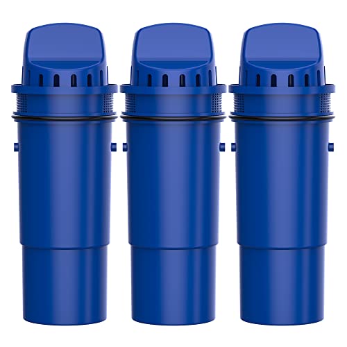 Waterdrop Replacement for Pur®, Pur® Plus Water Filter, CRF950Z NSF Certified Pitcher Water Filter, Compatible with All Pur® Pitchers and Dispensers PPF951K™, PPF900Z™ Water Filter, Pack of 3