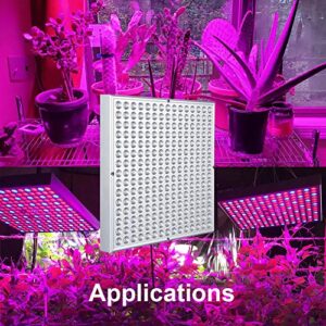 Osunby LED Grow Light 75W UV IR Growing Lamp for Indoor Hydroponic Plants