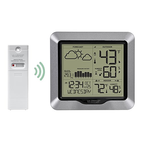 La Crosse Technology 308-1417 Forecast Station, Silver