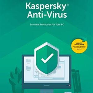 Kaspersky Anti-Virus 2018 | 3 Device | 1 Year [PC Key Code]