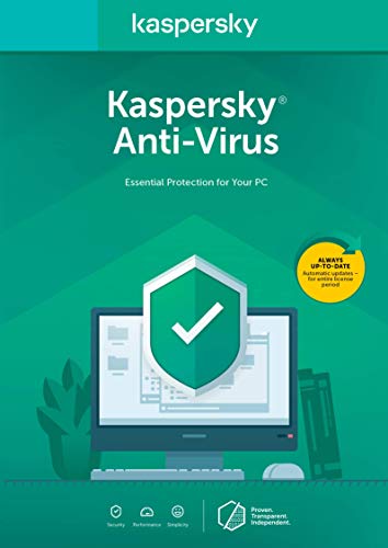 Kaspersky Anti-Virus 2018 | 3 Device | 1 Year [PC Key Code]