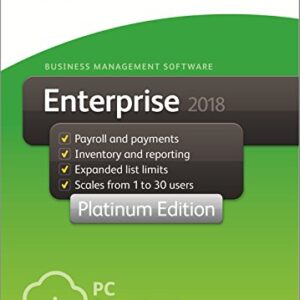 QuickBooks Enterprise 2018 Platinum Edition, 5-User (1-year subscription)