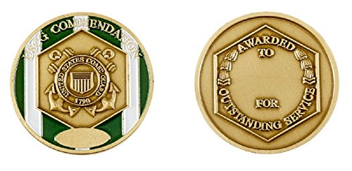 US Coast Guard Commendation Challenge Coin