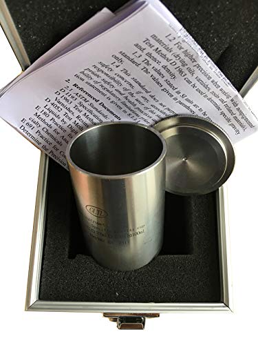 GLTL Optional Paint Density Specific Gravity Cups Stainless Steel (100ml)