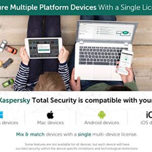 Kaspersky Total Security 2018 | 3 Device | 1 Year [Key Code]
