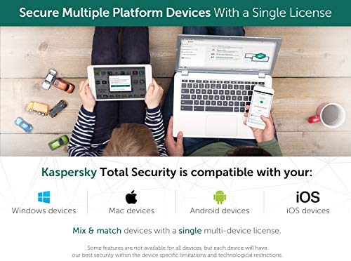 Kaspersky Total Security 2018 | 3 Device | 1 Year [Key Code]