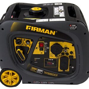 Firman W03081 3300/3000 Watt Recoil Start Gas Portable Generator cETL and CARB Certified