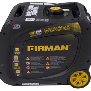 Firman W03081 3300/3000 Watt Recoil Start Gas Portable Generator cETL and CARB Certified