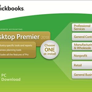 QuickBooks Desktop Premier 2018 5-User