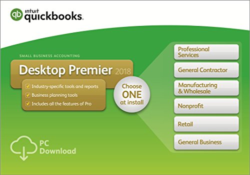 QuickBooks Desktop Premier 2018 4-User