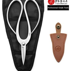 Bonsai Scissors Professional Grade Bonsai Shears Alloy Steel Bonsai Tools Equip With Tool Bag (MT-RBS-190)