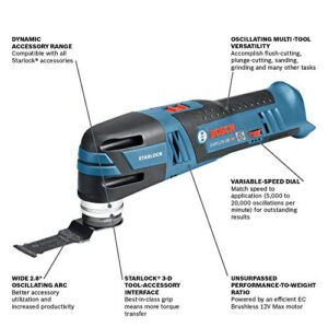 BOSCH GOP12V-28N 12V Max EC Brushless Starlock Oscillating Multi-Tool Bare Tool