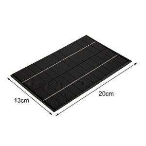 NUZAMAS 4.2W 12V 350ma Mini Solar Panel Module Solar System Cell Outdoor Camping Battery Charger DIY Parts 130mm X 200mm