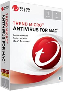 trend micro security for mac 2018 1 user [key card]