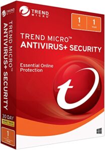 trend micro antivirus 2018 1 user [key card]