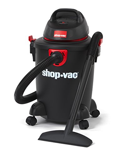 Shop-Vac 5985000 6 gallon 3.0 Peak HP Classic Wet Dry Vacuum, Black/Red