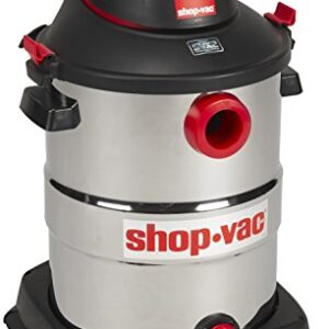 Shop-Vac 5989500 12 gallon 5.5 Peak HP Stainless Wet Dry Vacuum, Black