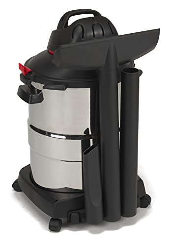 Shop-Vac 5989500 12 gallon 5.5 Peak HP Stainless Wet Dry Vacuum, Black